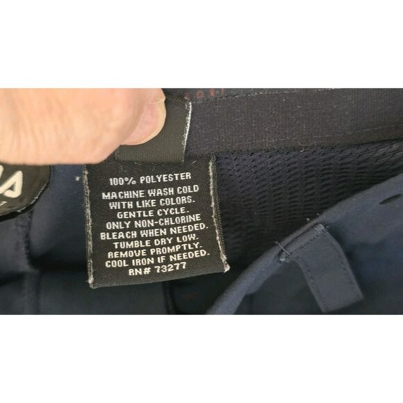 Fila Sport Golf Shorts Mens 38 Solid Blue Shorts Smooth Stretch 10 Inseam Preppy - Picture 4 of 7